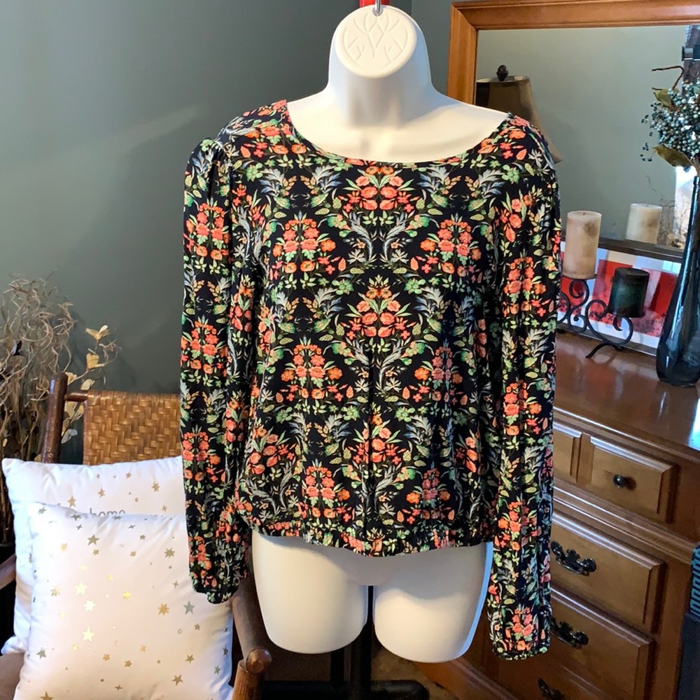 Loft floral top